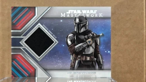 2022 Topps Star Wars Masterwork The Mandalorian Cloak Relic CR-TM! - image 1 of 1