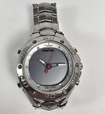 Reloj Timex Ironman Hombre T56371 Extraño Que Ficción Cuarzo Analógico Digital 7.6 Foto 1 de 4