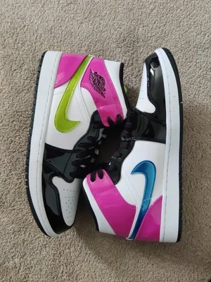 Talla 10 Hombre/11.5wmns - Jordan 1 Mid SE Cyber Active Fuchsia 2020 Foto 1 de 4