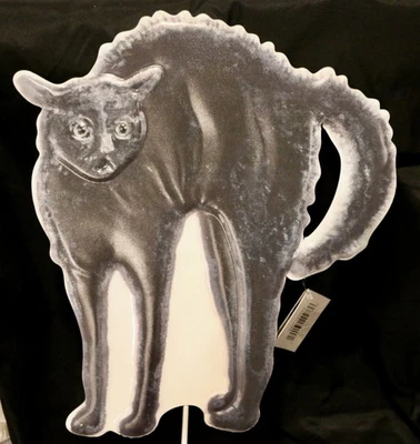 Letrero Primitives by Kathy Halloween Gato Negro Escoger Hogar Jardín Decoración Otoño Retro Foto 1 de 3