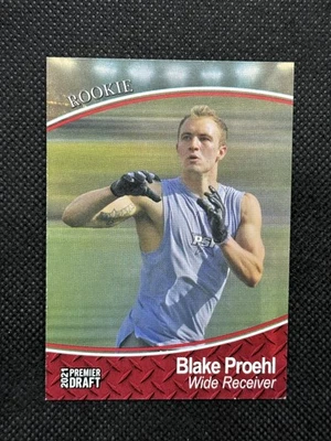 2021 SAGE Premier Draft Blake Proehl East Carolina Pirates Red #100 - Image 1 of 2