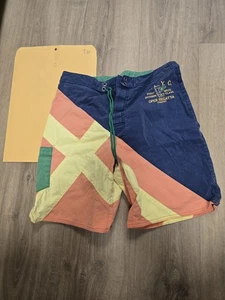 Ralph Lauren Rugby Nautical Open Regatta Crest Badeshort Badehose - Bild 1 von 3