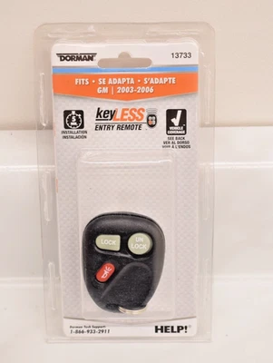 DORMAN KEYLESS ENTRY REMOTE 13733 GM | 2003-2006 - NEW & SEALED! - Image 1 of 4