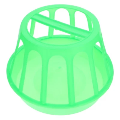  Hühner-Wasser-Futtertrog, praktischer Geflügel-Futtertrog, Futterspender für - Bild 1 von 4