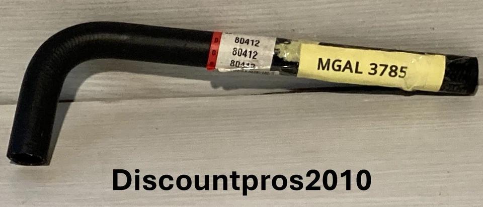 Dayco 80412 HVAC 加热器软管讴歌宝马奥迪道奇福特 GMC 本田 1980-2014 — 第 1/1 张图片