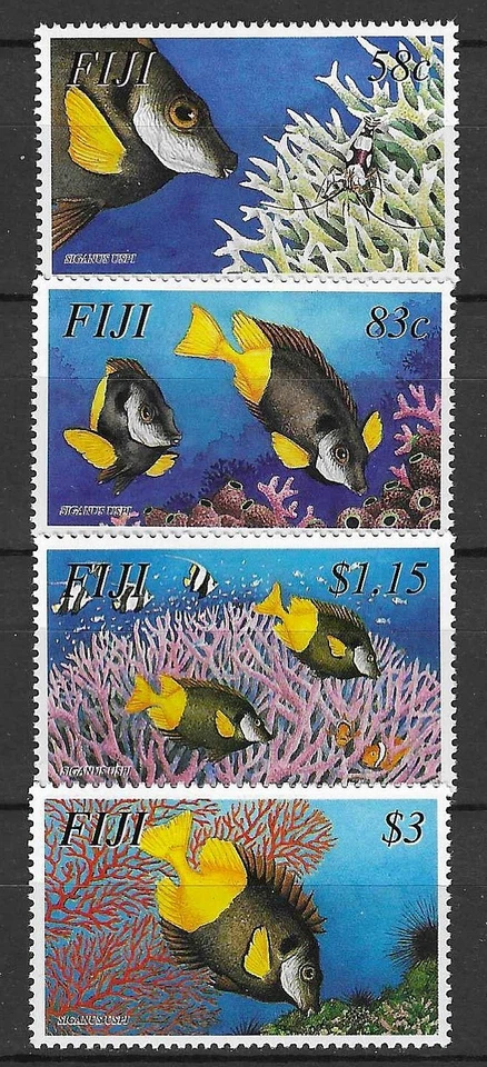 Fiji 2003 Fauna Wildlife Marinelife Fisch Coral Reef Fish compl set MNH - Image 1 of 1