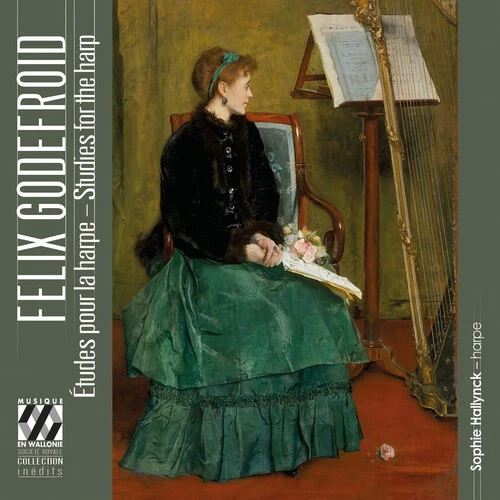 Sophie Hallynck - Felix Godefroid: Studies for the Harp [Used Very Good CD] - Image 1 of 1