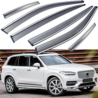 Rain Guards Sun Shield Window Visors Deflectors for 2016-2025 2026 Volvo XC90 - Image 1 of 4