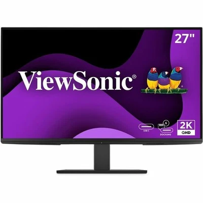 ViewSonic VG2758-2K 27 Inch 1440p IPS Docking Monitor with Advanced Ergonomics, - Image 1 of 4