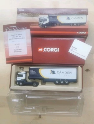 CORGI ROADSCENE CC18204 MERCEDES-BENZ ACTROS CURTAINSIDE  The Camden Group No.69 - Image 1 of 4