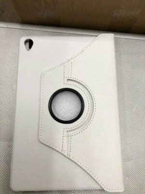 Huawei MediaPad M6 10.8 Rotating White Tablet Case Cover - Image 1 of 4