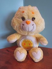 13" Plush yellow sunshine Heart Care Bear