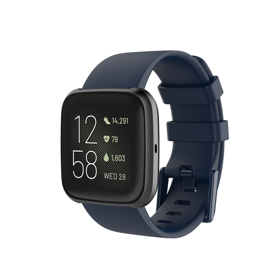 Correa de silicona de repuesto para reloj Fitbit Versa/Versa 2/ Lite Foto 1 de 4