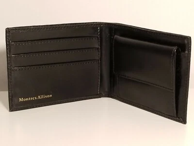 Cartera Montres Allison de cuero negro Foto 1 de 3