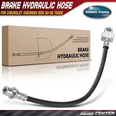 Rear Center Brake Hydraulic Hose for Chevrolet Suburban 1500 2000-2002 Tahoe RWD - Image 1 of 4
