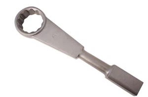 Industrial Cr-V Slogging Impact Strike Flat Head Long Handle Ring Spanner Wrench - Bild 1 von 3