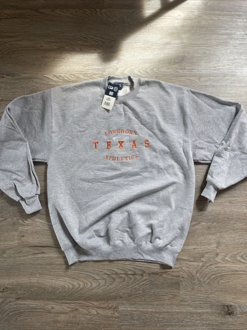 Texas Longhorn Athletics Crewneck Sweatshirt Size Large Nwt Cover