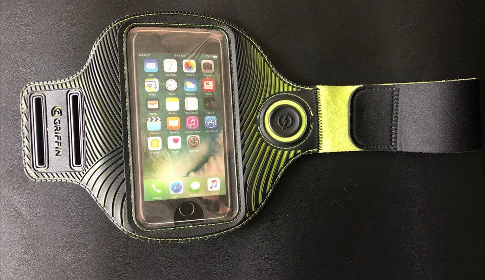 Griffin LED Light Runner Arm Band Fits Smartphones up to 5.5" iPhone - Black - Image 1 of 1
