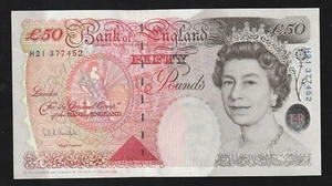 🇬🇧 UK ,GREAT BRITAIN £ 50 POUNDS P-388 1994 * UNC * QE II * ND ( 1993- 1998 ) - Picture 1 of 2