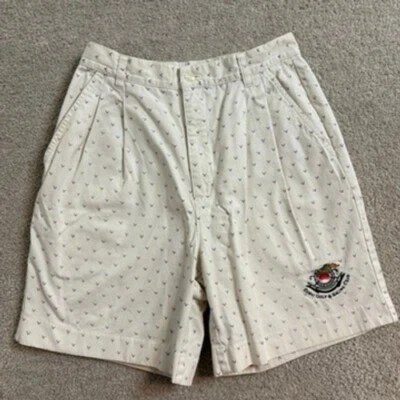 Pantalones Cortos Antigua Golf Mujer Dubai Racing Club Bordado Logo Plisado Algodón Talla 8 Foto 1 de 4