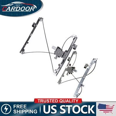 For 2000-2006 GMC Yukon XL1500 2500 Power Window Regulator with Motor Pair Front - Image 1 of 4