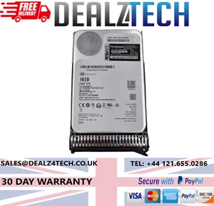 Lenovo Len 3.5" 16TB Hard Drive 7.2K SATA HDD: 4XB7A13914 - Afbeelding 1 van 3