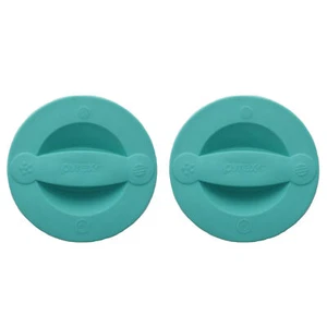 Pyrex 516-RRD-PC 2-Cup Sea Glass Green Measuring Cup Food Storage Lid (2-Pack) - Picture 1 of 2