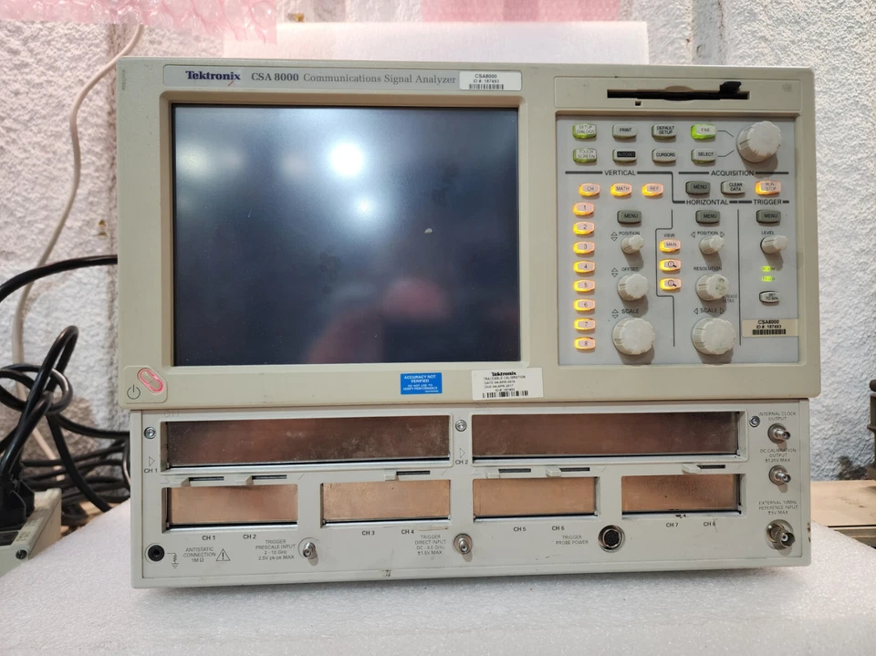 Tektronix CSA8000 Communications Signal Analyzer Unit #2 READ! - Image 1 of 2