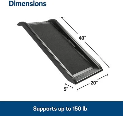 Mini rampa PetSafe 16020 Solvit Happy Rise para mascotas pequeñas con tracción y rieles Foto 1 de 4