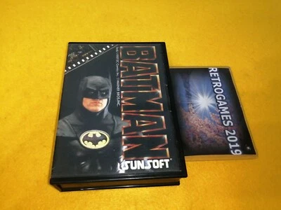 BATMAN SUNSOF NINTENDO FAMICOM / NES  REG CARD. - Image 1 of 4