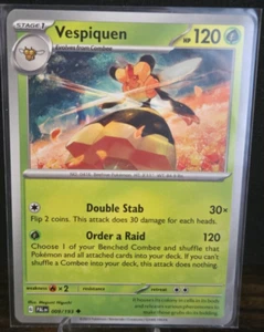 Pokémon TCG - Vespiquen - 9/193 - Paldea Evolved - Picture 1 of 2