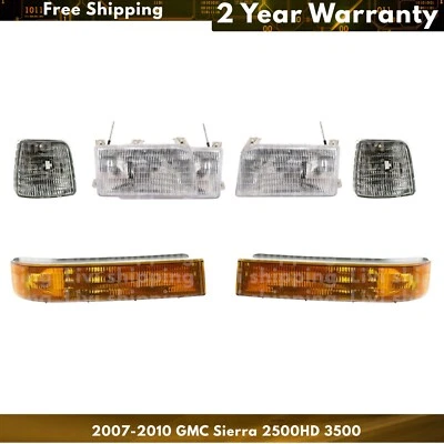 Front Headlight Assembly Kit For 1992-1996 Ford F-150 - Image 1 of 4