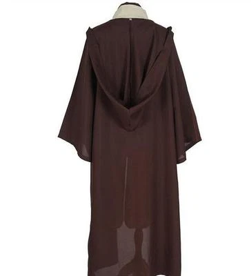 Star Wars Obi Wan Kenobi Jedi Caballero Maestro Juegos con disfraces Capa Traje Disfraz de Halloween Foto 1 de 4