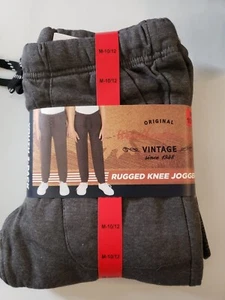 Pack of 2 Weatherproof Vintage Youth Cotton Jogger Size M (10/12) - Picture 1 of 4