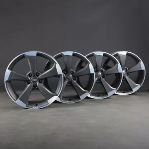 19 pouces Audi Sport 5 bras rotor jantes A4 S4 B9 original 8W0601025CG jantes alu - Photo 1 sur 5
