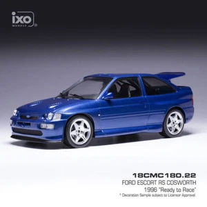 ,IXOMODELS, FORD Escort RS1 Cosworth 1996 azul metalizado, 1/18, IXO18CMC180.22 - Imagen 1 de 4