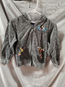 Disney Zip Up Hoodie For Kids Size M/10 - Picture 1 of 3