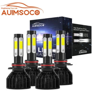 Kit de bombillas de faros LED para camioneta Chevy C/K 1500 2500 1991-1998 9005+9006 6000K Foto 1 de 4