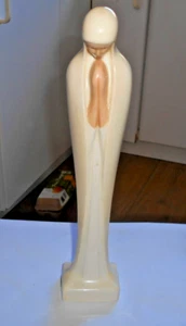 FIGURA RELIGIOSA MUY ALTA DE CERÁMICA VINTAGE - VIRGEN MARÍA - Imagen 1 de 7