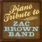 Piano Tribute - Piano Tribute to Zac Brown Band [New CD] Alliance MOD