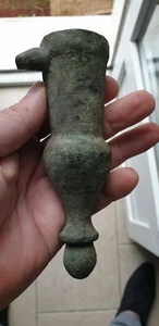 RARE SITULE EN BRONZE ROMAIN EPOQUE GALLO ROMAINE AUTHENTIQUE OU PIECE DE MEUBLE - Bild 1 von 6