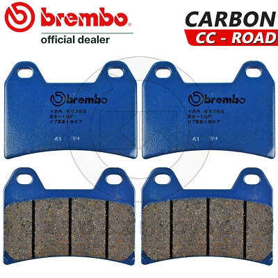 KIT 4 PASTIGLIE FRENO ANTERIORE BREMBO CARBON DUCATI 996 SPS III 996 2000 — 第 1/3 张图片