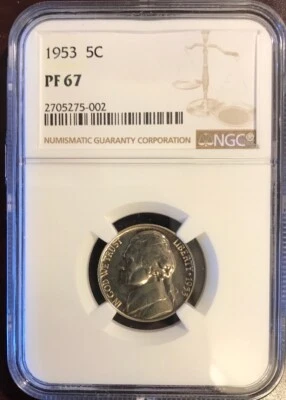 1953 5C PF67 NGC (SB1:I) - Image 1 of 2
