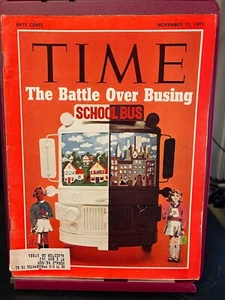 Time Magazine The Battle over Busing November 15 1971 - Foto 1 di 1