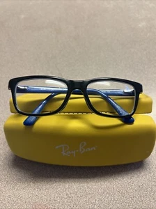 Ray Ban RB 1536 Kinder Brillengestell - Schwarz Blau Grün - 3600 48-16-130 Jugend - Bild 1 von 15