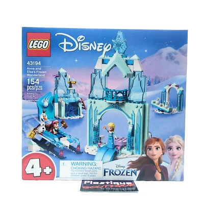 Lego Disney принцесса Анна Эльза замороженная страна чудес 43194 как новый в коробке полный OLAF новый в коробке - Изображение 1 из 4