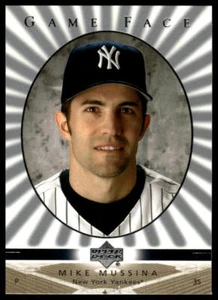 2003 Upper Deck Game Face #72 Mike Mussina New York Yankees Baseball Card - Picture 1 of 2