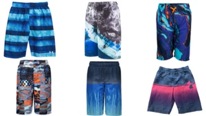 New Boy's Under Armour Volley Swim Shorts Pick Size & Color - Picture 1 of 11