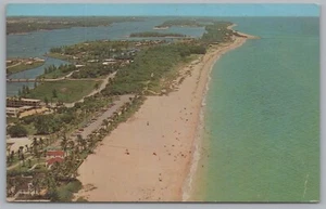 Summer Day At Boynton Beach, Florida, USA, Vintage Post Card - Picture 1 of 2