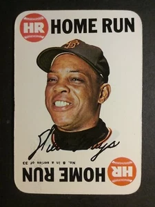 1968 TOPPS BASEBALL GAME #8 WILLIE MAYS GIANTS EX-MT - Picture 1 of 3